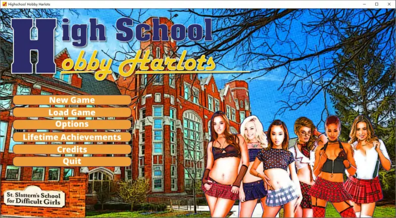 [欧美SLG/真人]  #高中爱好  High School Hobby Harlots v1.11 汉化版 [PC+安卓 3.80G]