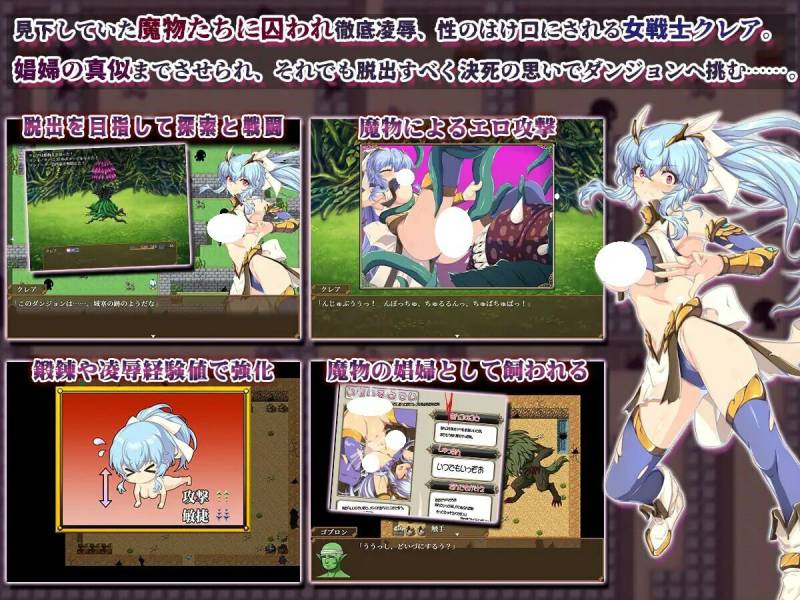 耻辱美丽女战士克莱尔 恥辱美麗女戦士クレア  内嵌AI汉化版+作弊码 [PC+安卓1.60G]